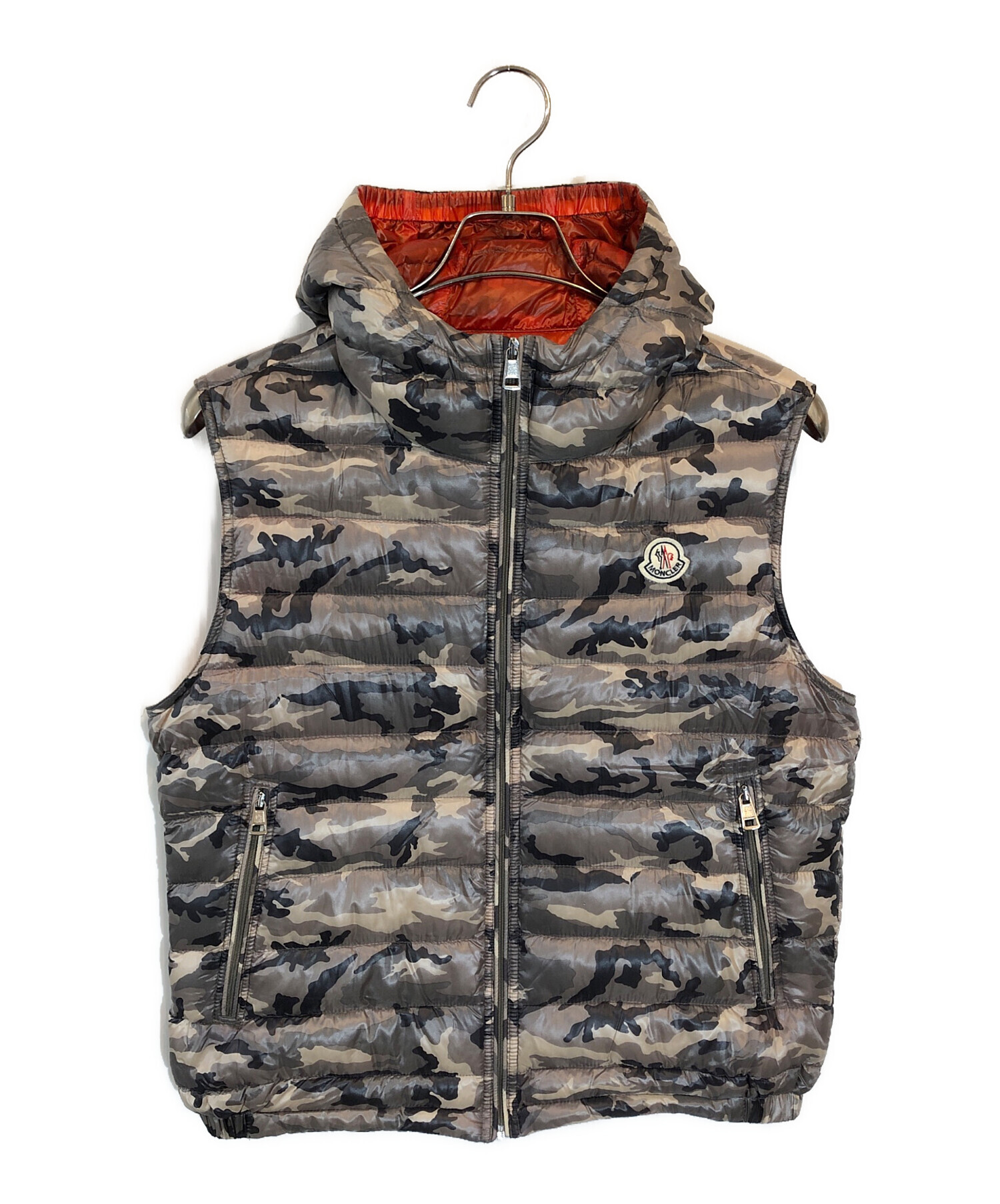 ✨モンクレール✨PATRICK ダウンベスト　ブラック　サイズ2国内正規品 中古・古着通販】MONCLER (モンクレール) PATRICK ダウンベスト グレー