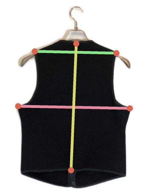 中古・古着通販】ANATOMICA (アナトミカ) ビーチクロス ウールベスト