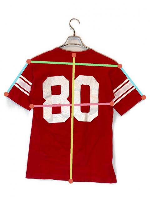 中古・古着通販】Champion (チャンピオン) ヴィンテージフットボールT