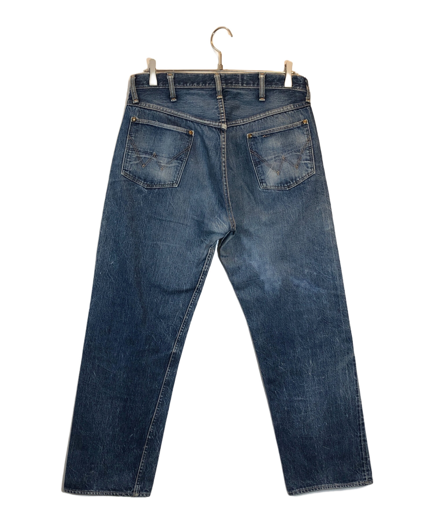 中古・古着通販】Wrangler (ラングラー) 10MWデニムパンツ ブルー