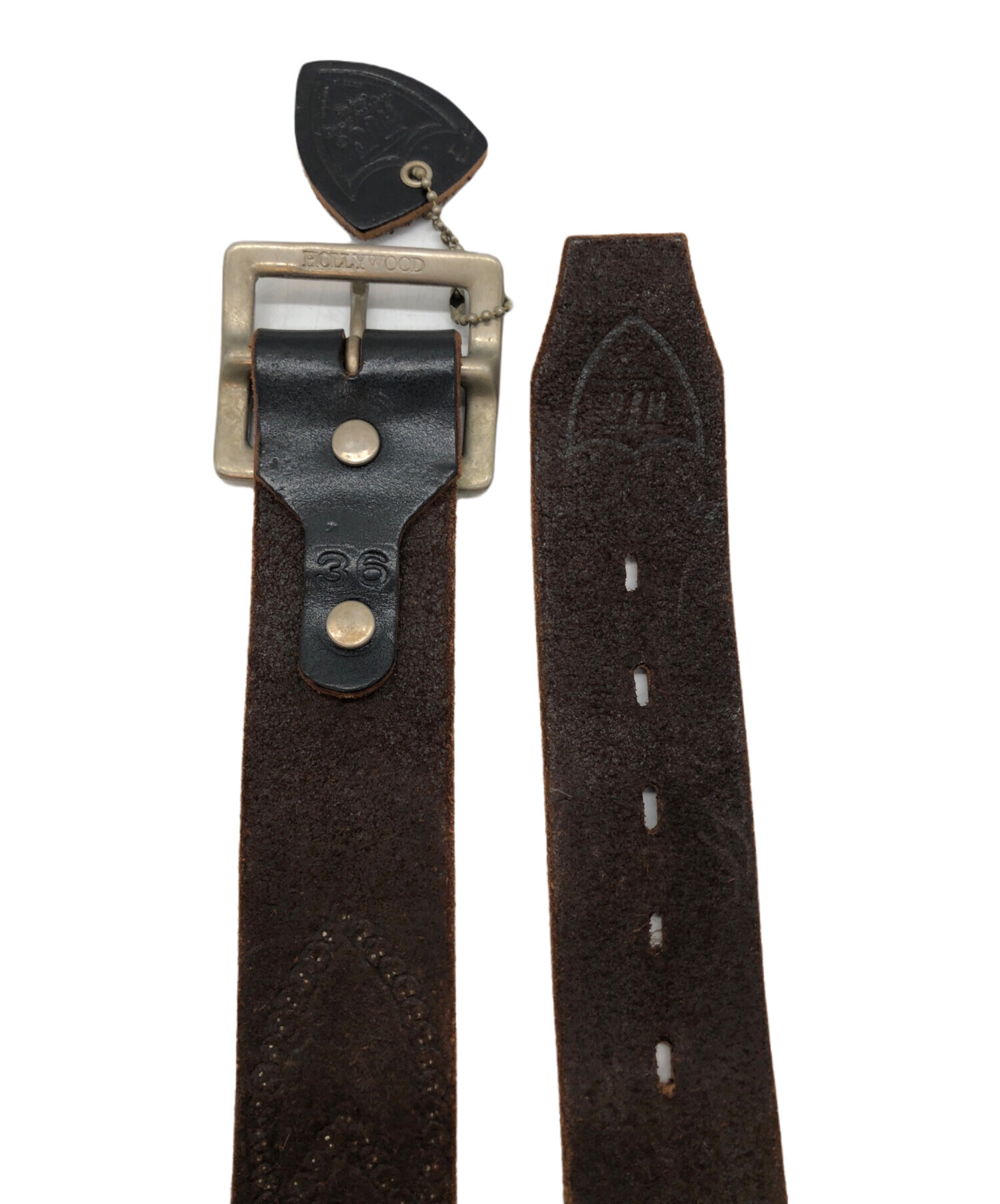 中古・古着通販】htc (エイチティーシー) スタッズ レザーベルト