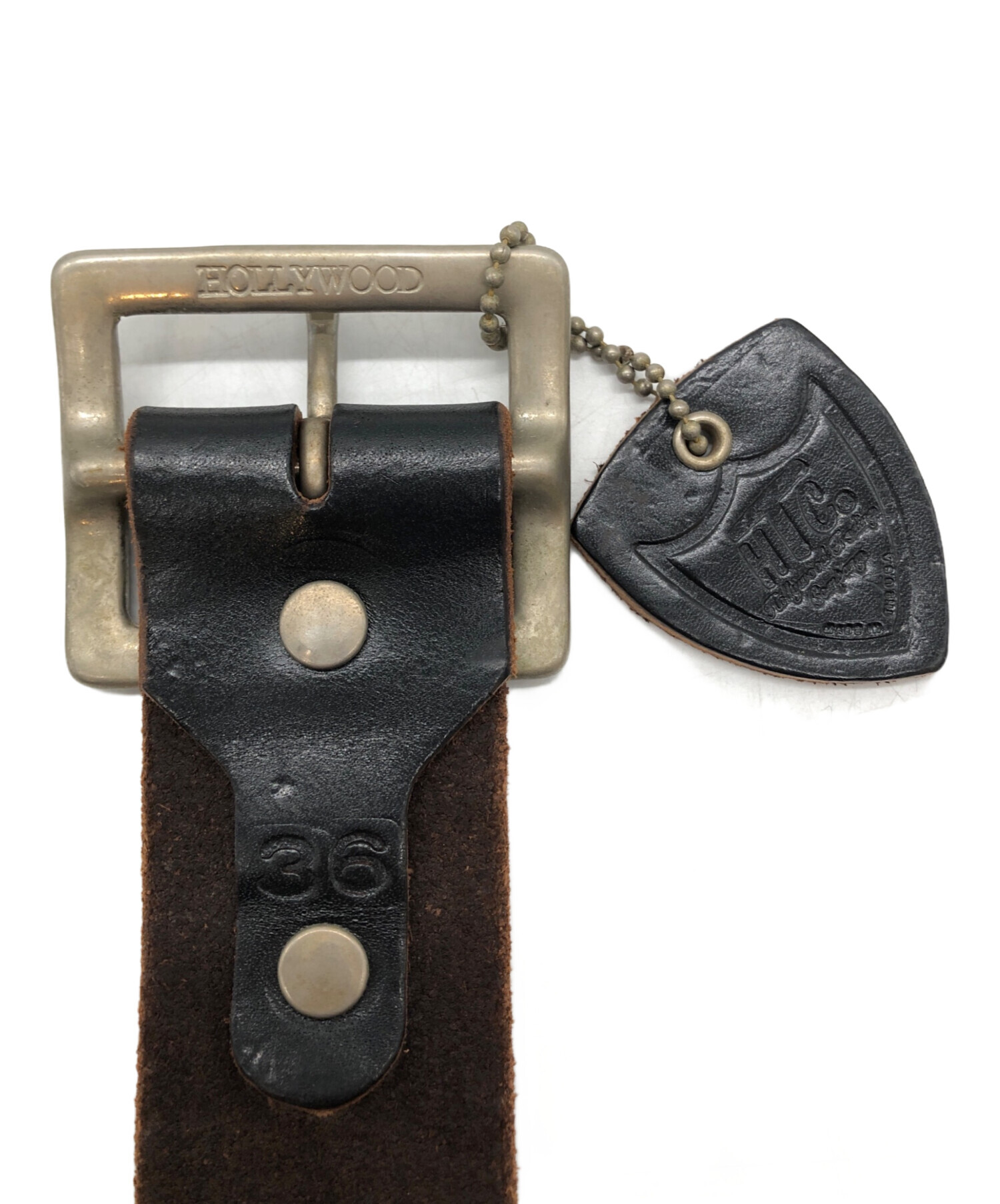 中古・古着通販】htc (エイチティーシー) スタッズ レザーベルト