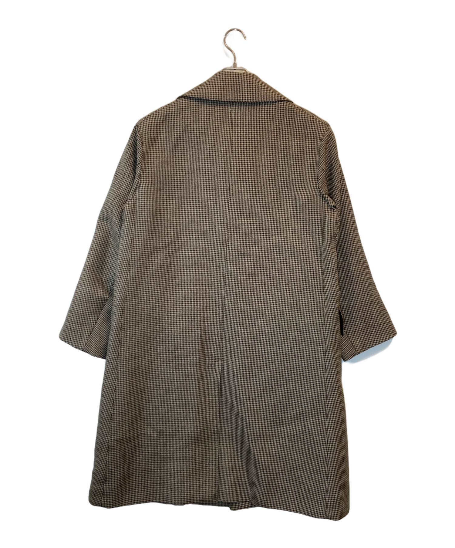 中古・古着通販】AURALEE (オーラリー) DOUBLE FACE CHECK LONG COAT