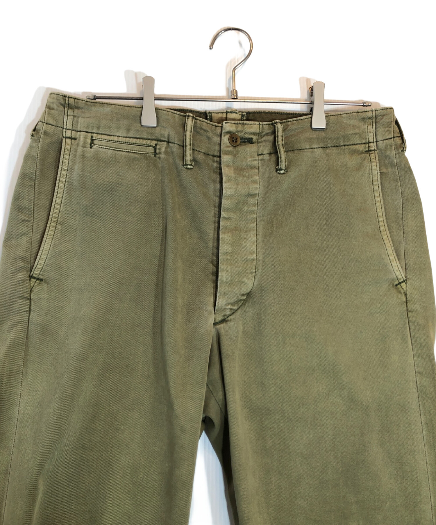 中古・古着通販】RRL (ダブルアールエル) チノパン オリーブ サイズ:31