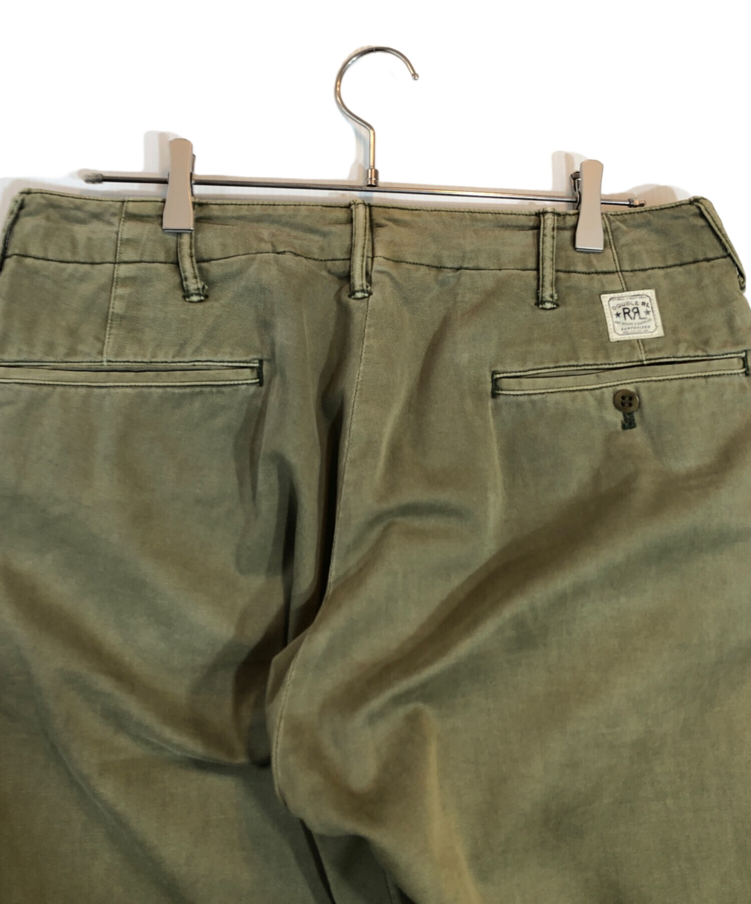 中古・古着通販】RRL (ダブルアールエル) チノパン オリーブ サイズ:31