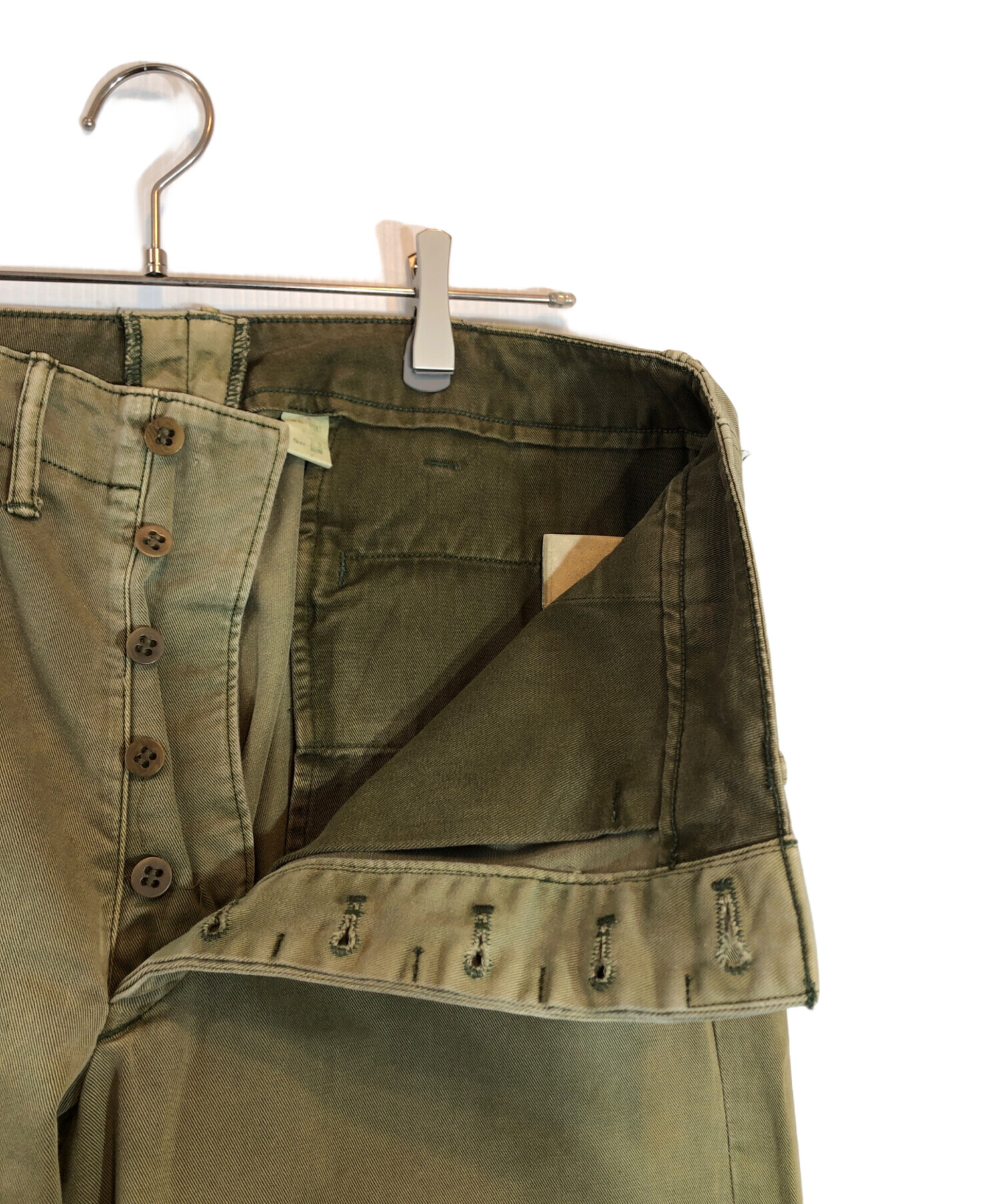 中古・古着通販】RRL (ダブルアールエル) チノパン オリーブ サイズ:31