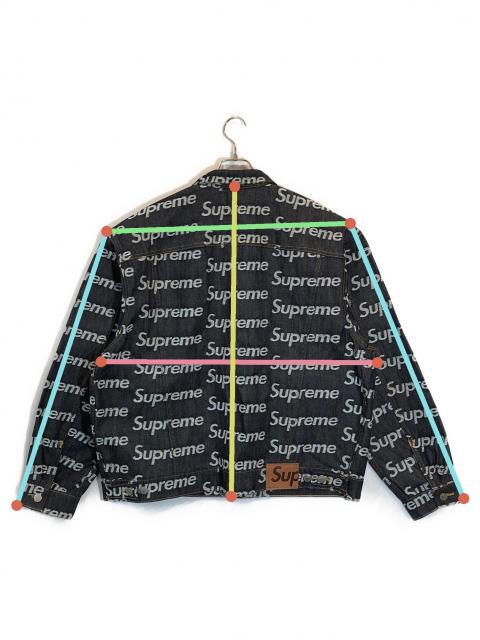 中古・古着通販】SUPREME (シュプリーム) Jacquard Logos Denim