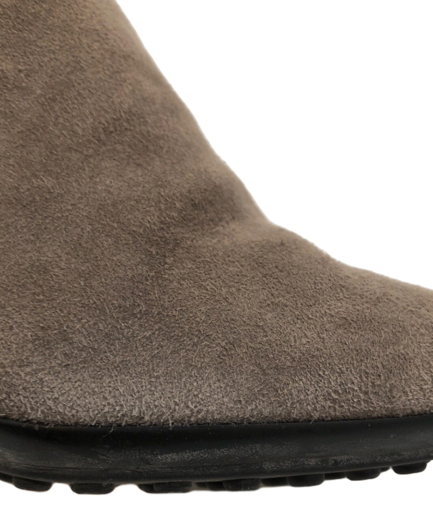 中古・古着通販】TOD'S (トッズ) スエードヒールロングブーツ ブラウン