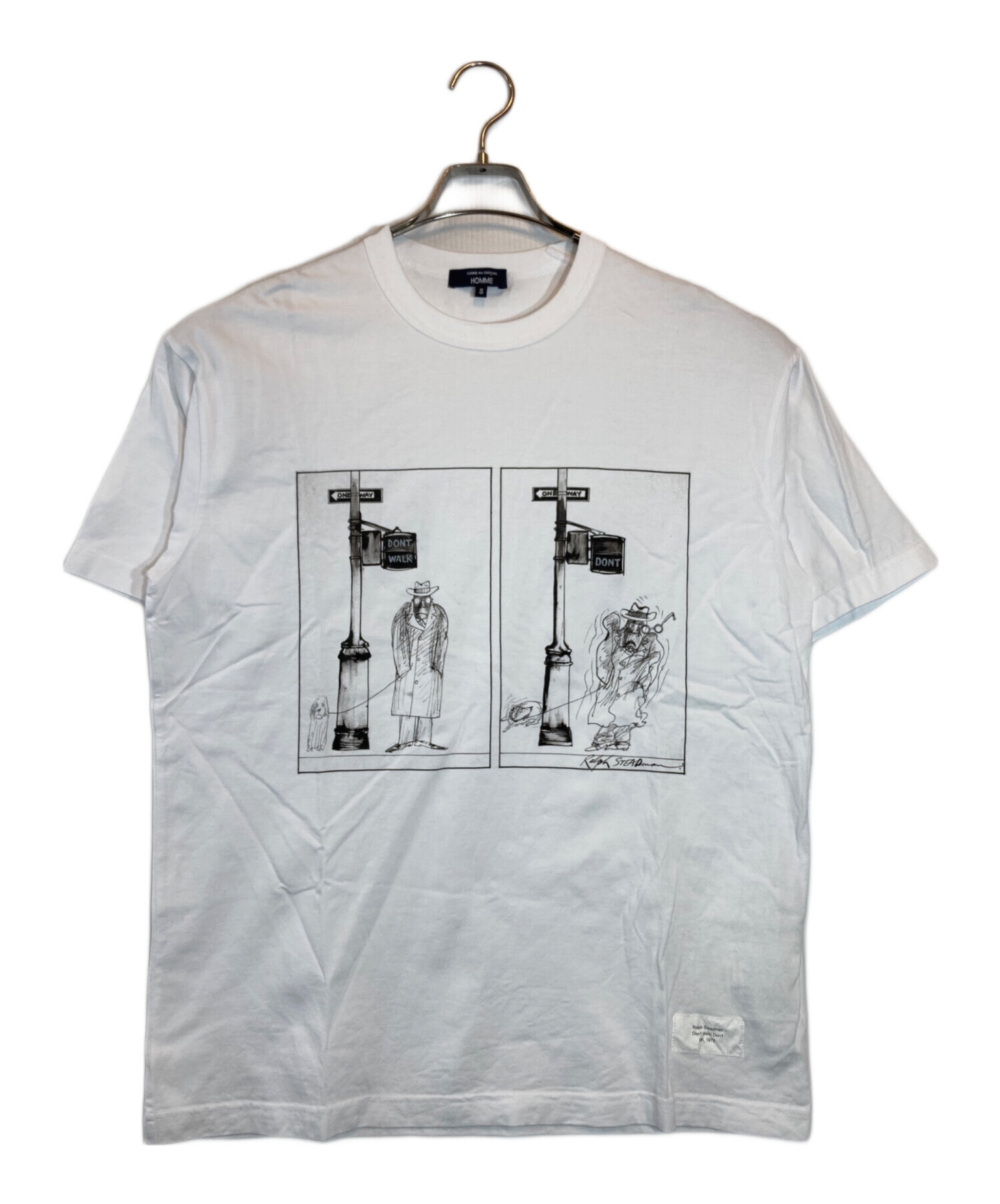 値下❗コムデギャルソン SHIRT アートTシャツXL/田中オム 中古・古着通販】COMME des GARCONS HOMME (コムデギャルソン オム