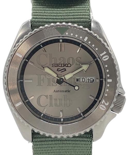 Seiko 5 Sports Chaos Fishing Club 300本限定 セイコー 5スポーツ、ルアーの模様がダイヤルになったコラボモデル