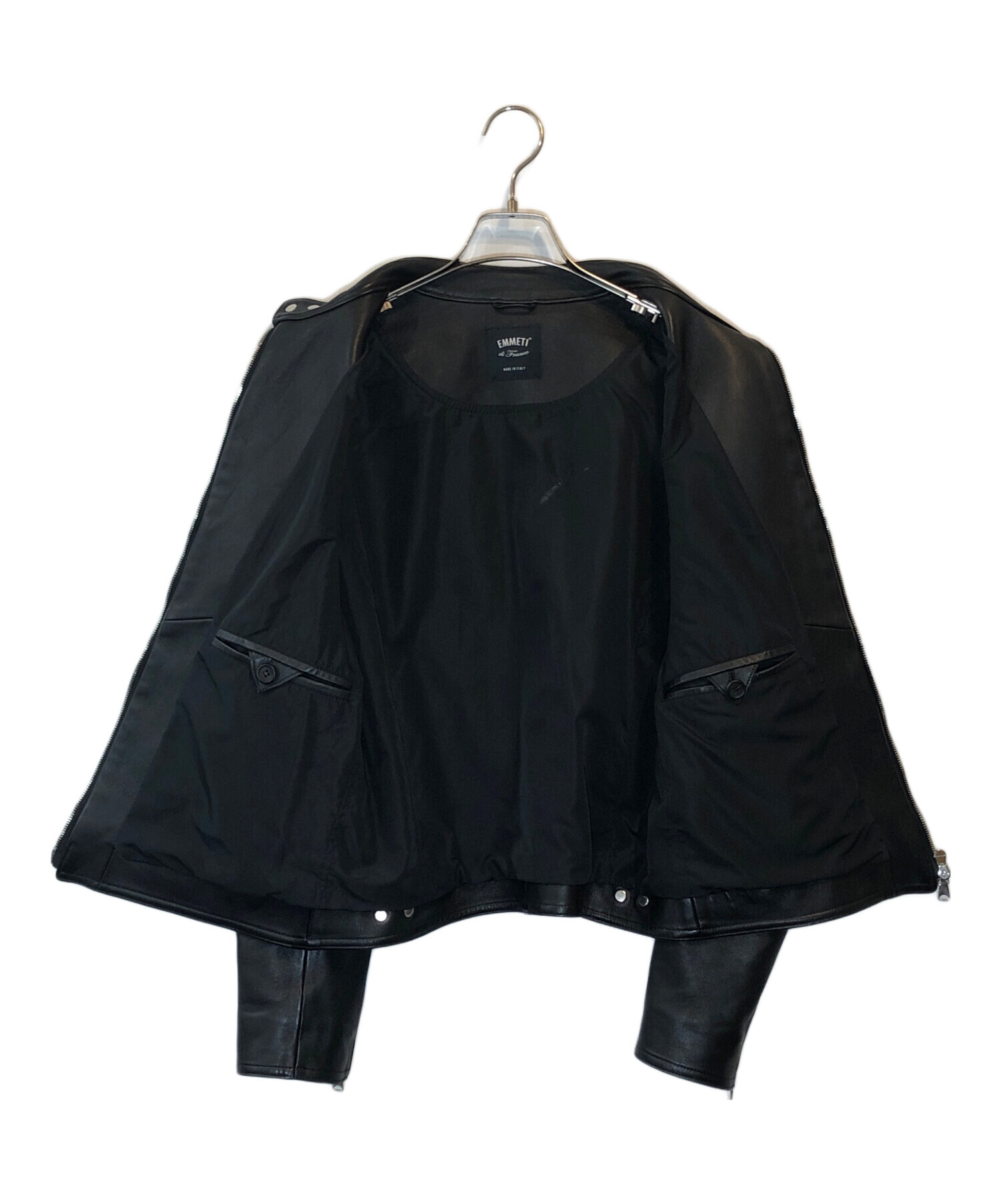 中古・古着通販】EMMETI (エンメティ) コラボ ラムレザー シングル