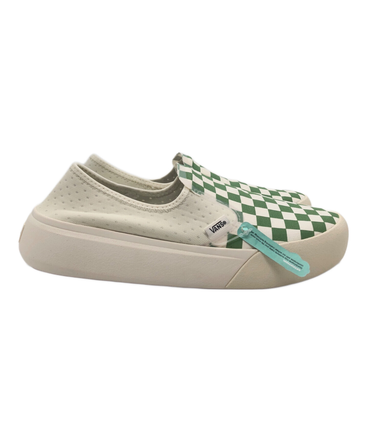 中古・古着通販】VANS (ヴァンズ) COMFYCUSH ONE CHECKERBOARD GREEN