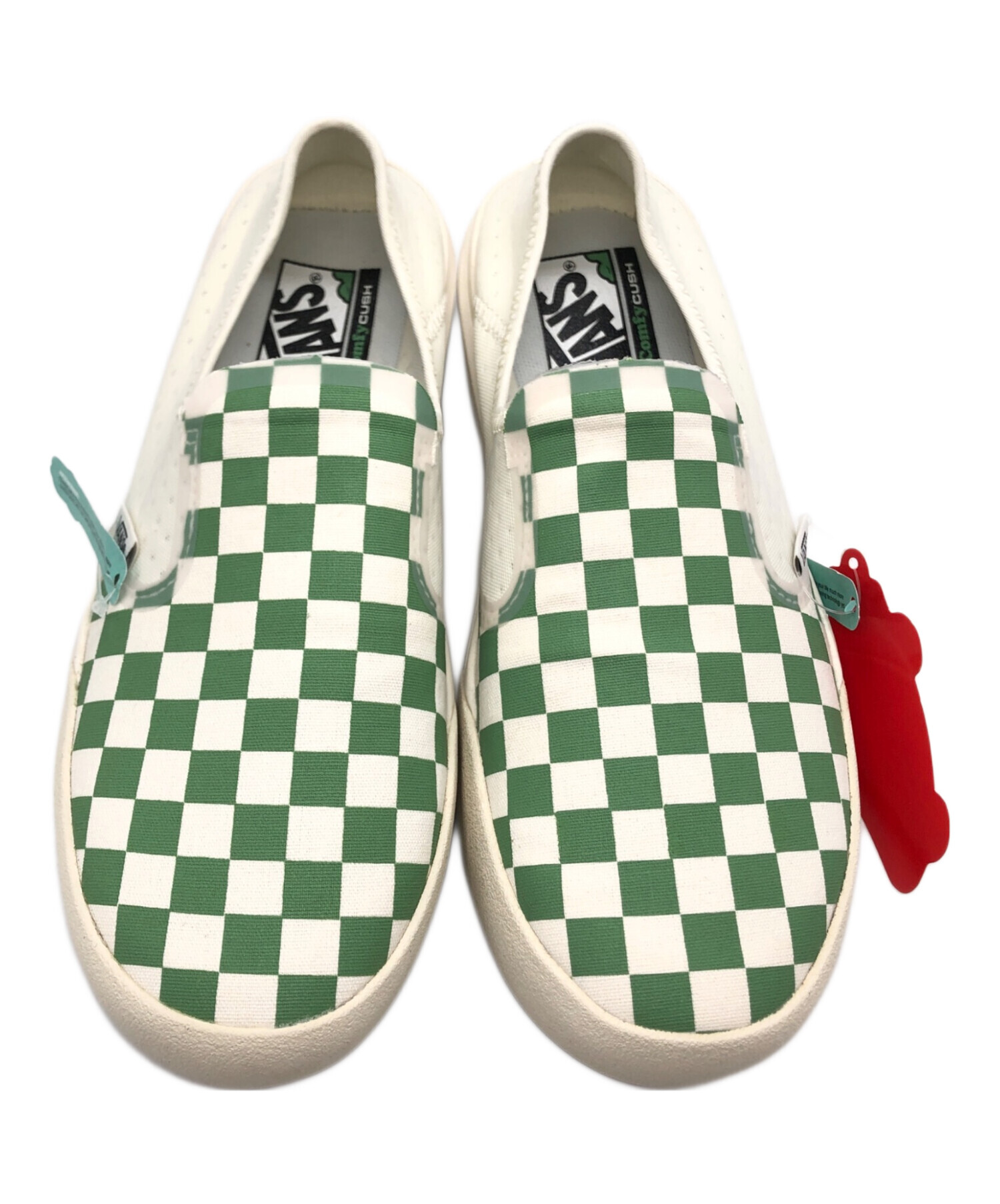 中古・古着通販】VANS (ヴァンズ) COMFYCUSH ONE CHECKERBOARD GREEN