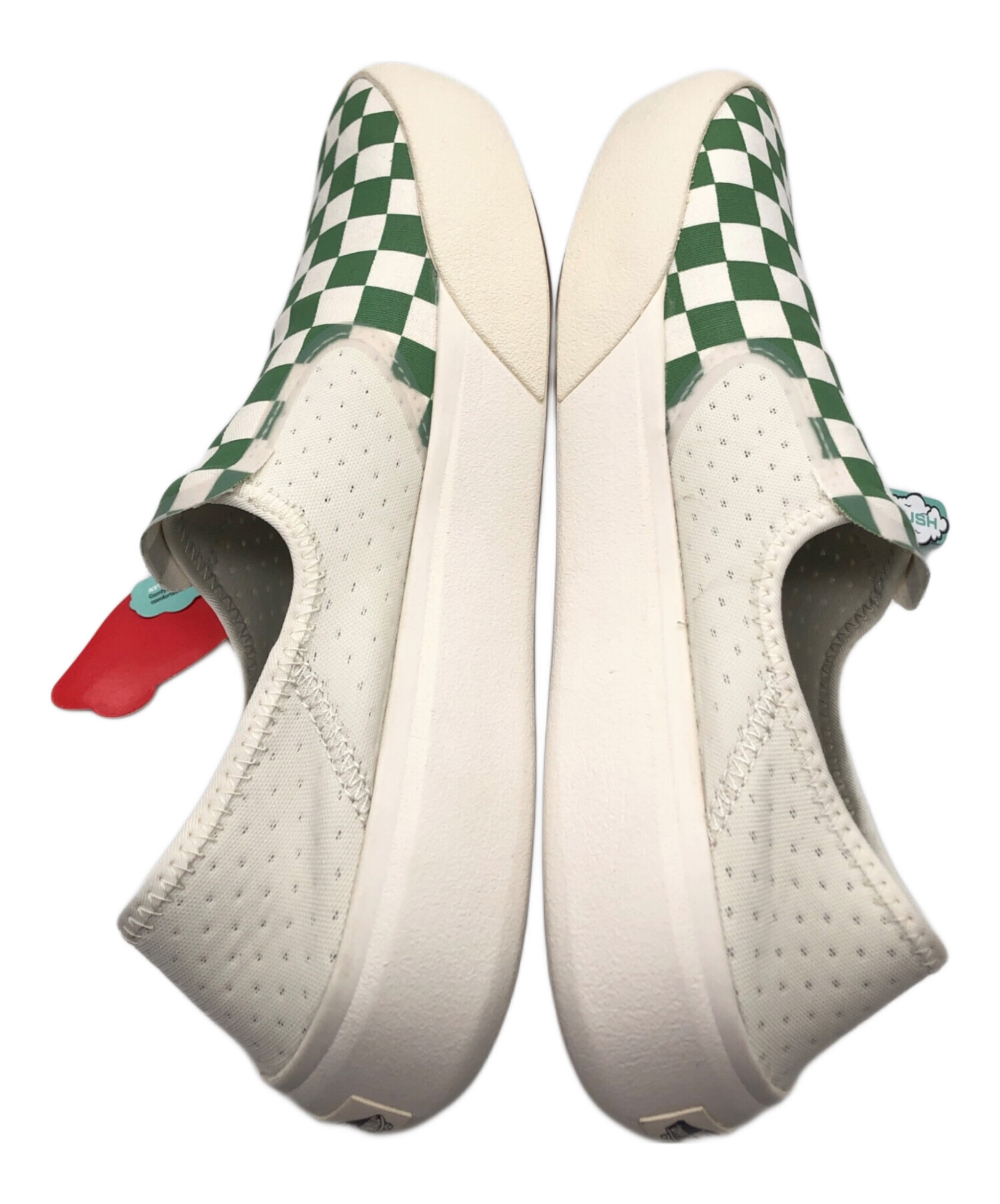 中古・古着通販】VANS (ヴァンズ) COMFYCUSH ONE CHECKERBOARD GREEN