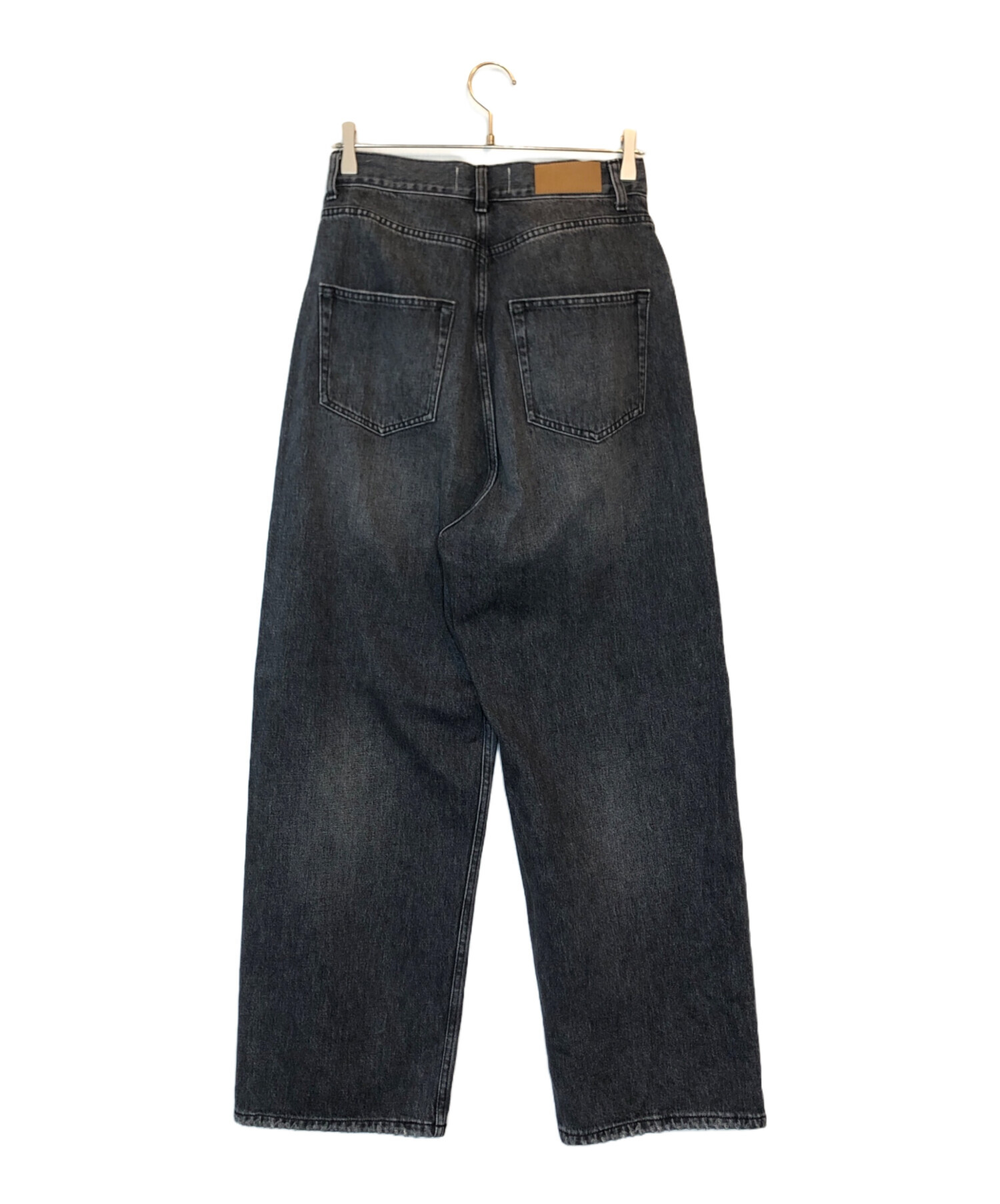 中古・古着通販】Curensology (カレンソロジー) デニムパンツ ブラック