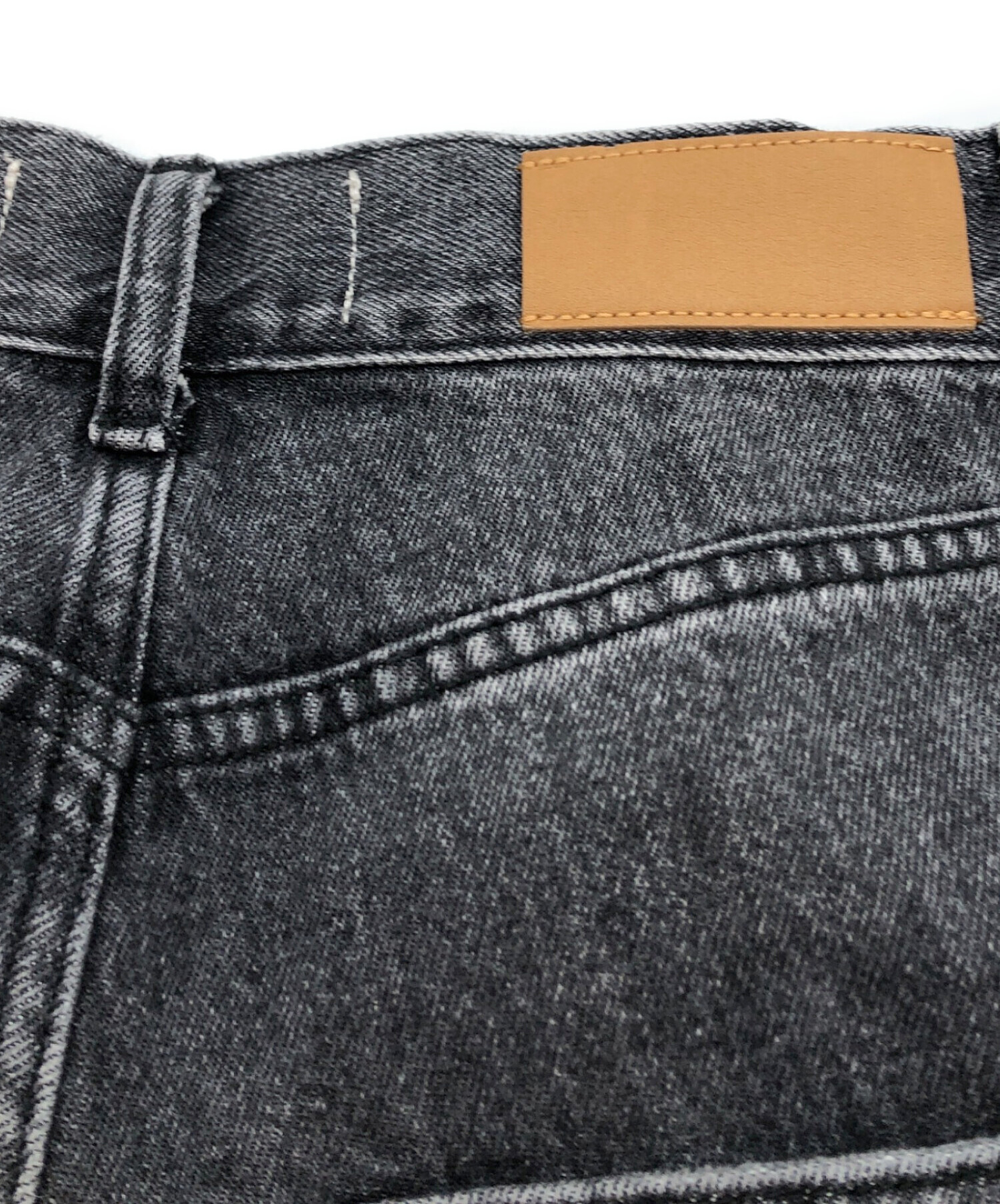 中古・古着通販】Curensology (カレンソロジー) デニムパンツ ブラック