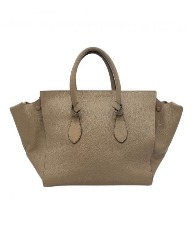 中古・古着通販】CELINE (セリーヌ) タイバッグ ベージュ｜ブランド