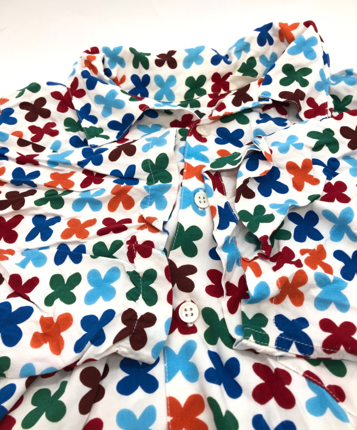 シ*ー様 FINESSE × GOODENOUGH ラインシャツ 中古・古着通販】GOODENOUGH (グッドイナフ) finesse (フィネス
