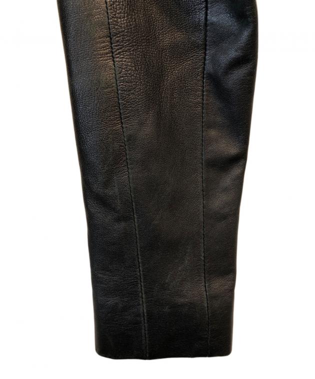 中古・古着通販】HELMUT LANG (ヘルムートラング) フード付レザー
