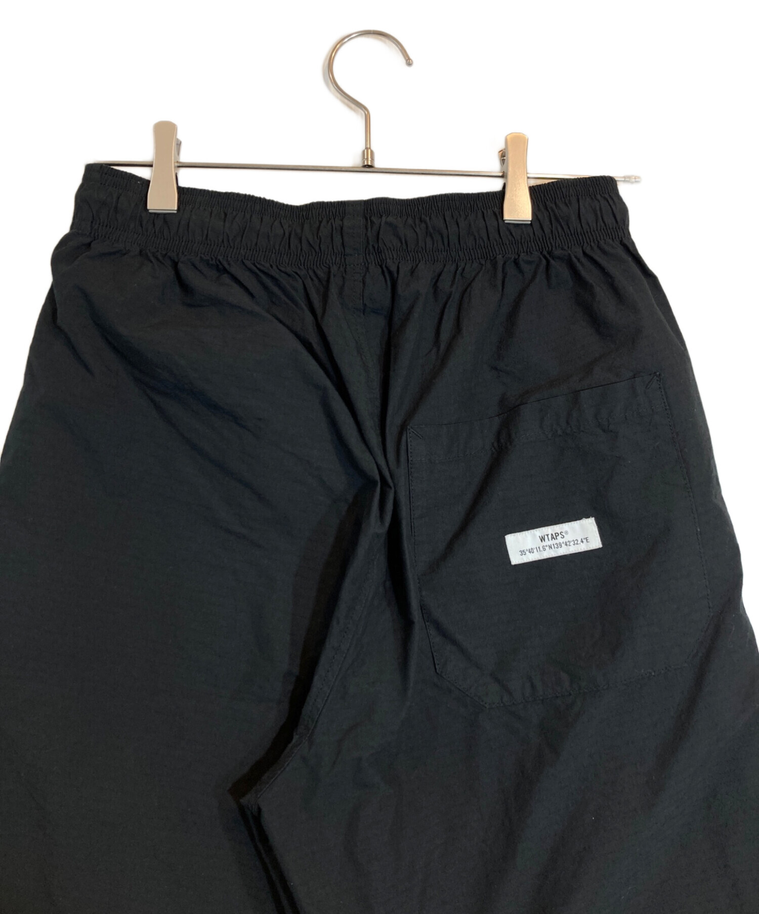 中古・古着通販】WTAPS (ダブルタップス) イージーパンツ ブラック