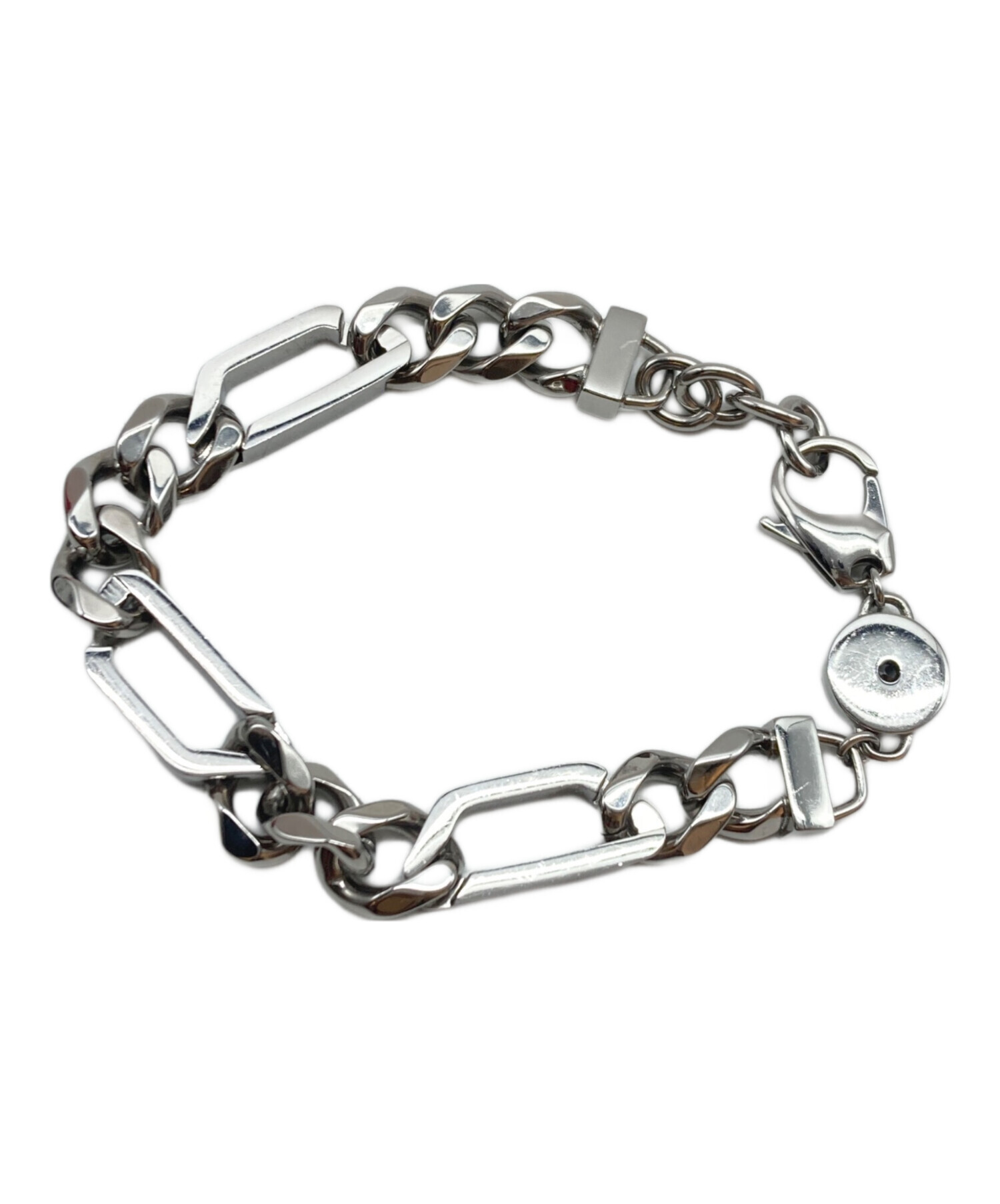 中古・古着通販】DIESEL (ディーゼル) チェーンブレスレット シルバー