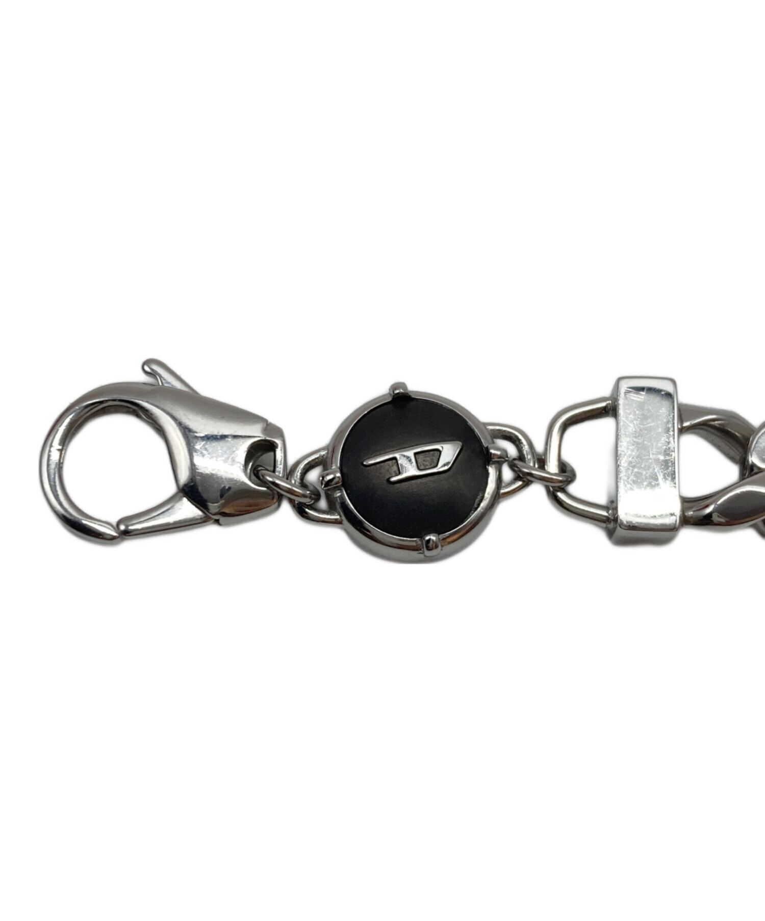 中古・古着通販】DIESEL (ディーゼル) チェーンブレスレット シルバー