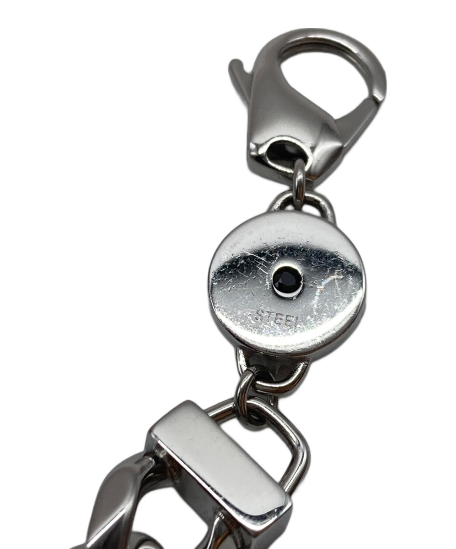 中古・古着通販】DIESEL (ディーゼル) チェーンブレスレット シルバー