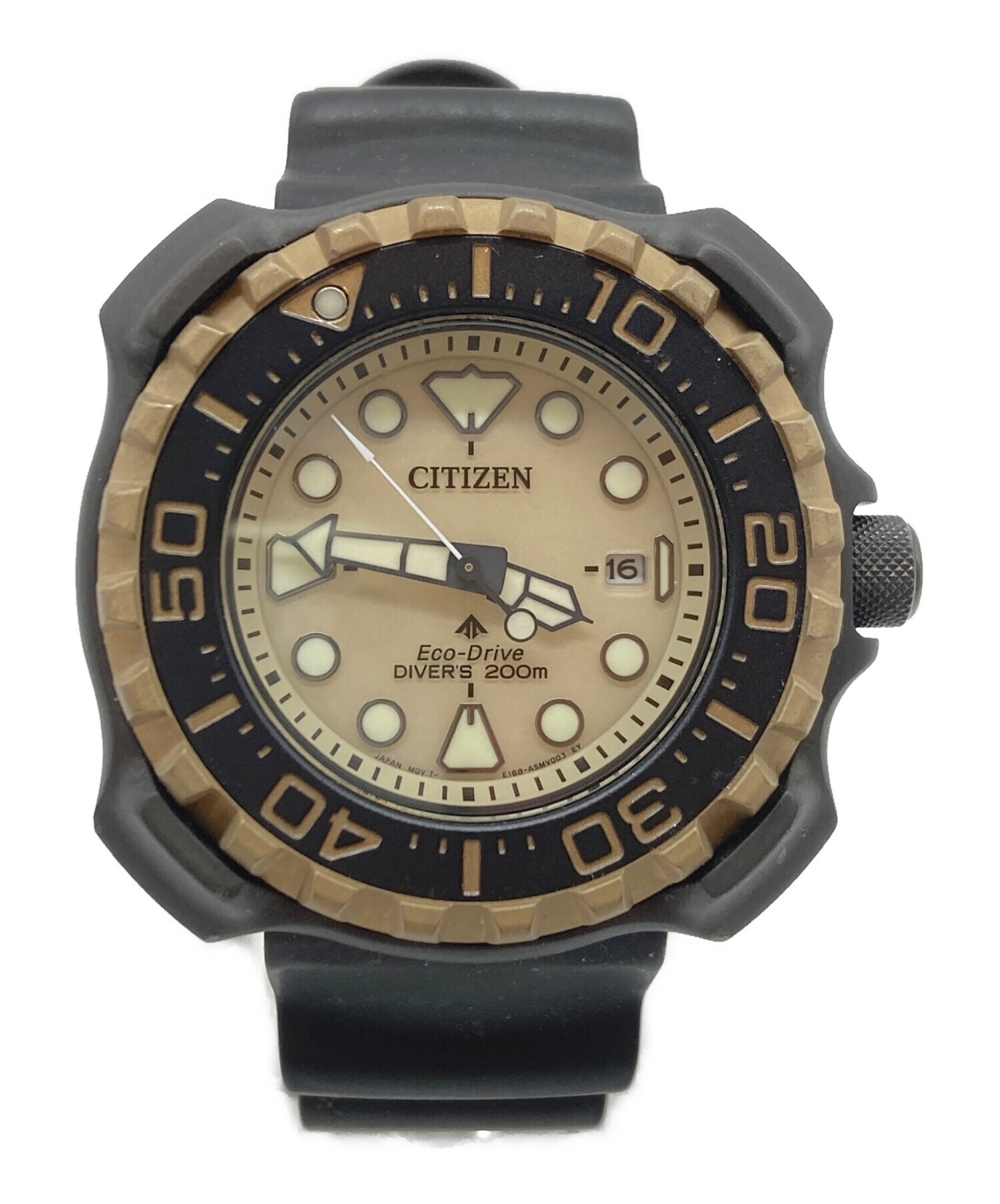 【美品】CITIZEN Eco-Drive シチズンプロマスターイエローストーン 中古・古着通販】CITIZEN (シチズン) プロマスター エコドライブ