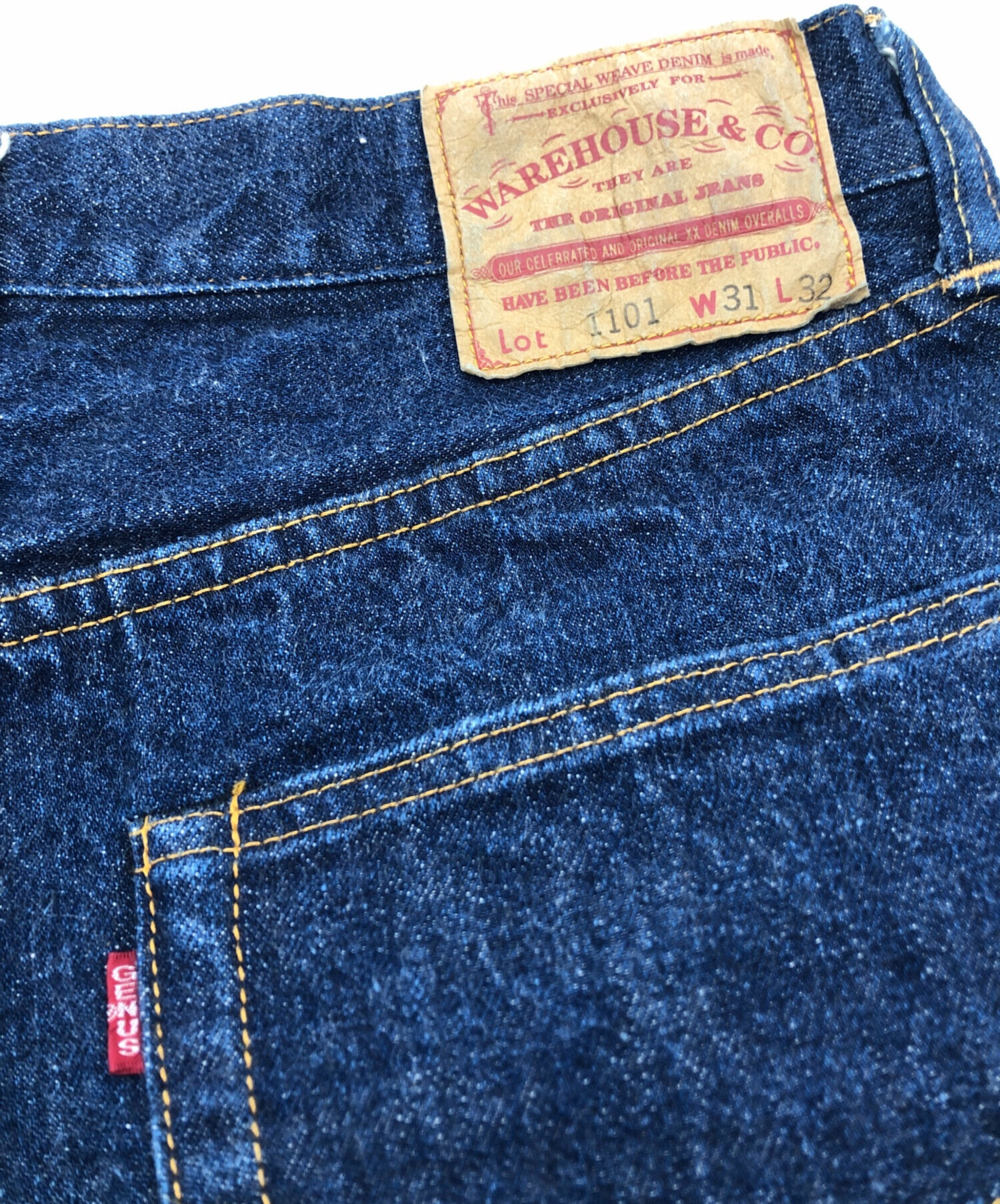 中古・古着通販】WAREHOUSE (ウエアハウス) 1101デニムパンツ