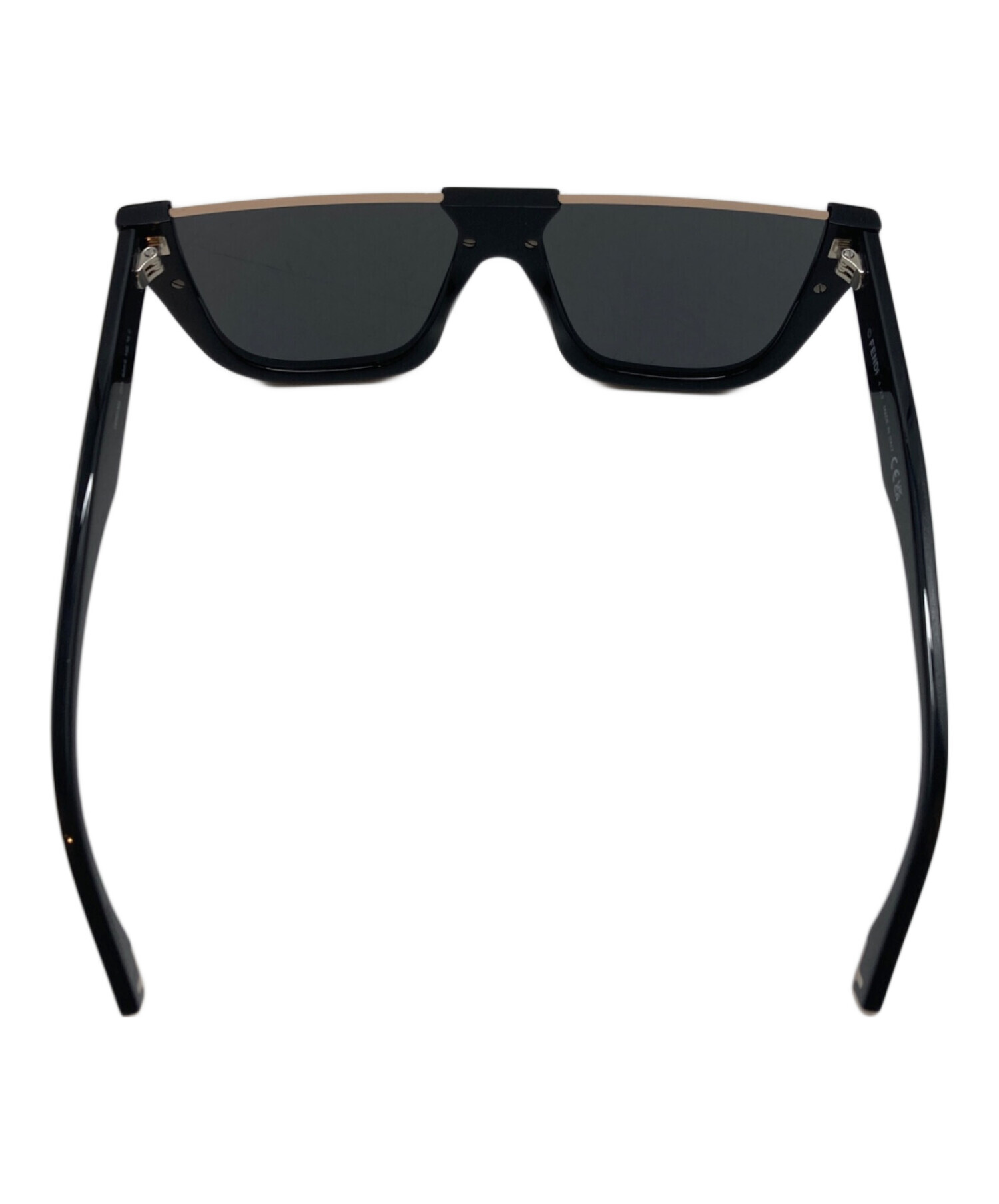 中古・古着通販】FENDI (フェンディ) スクエアフレームサングラス