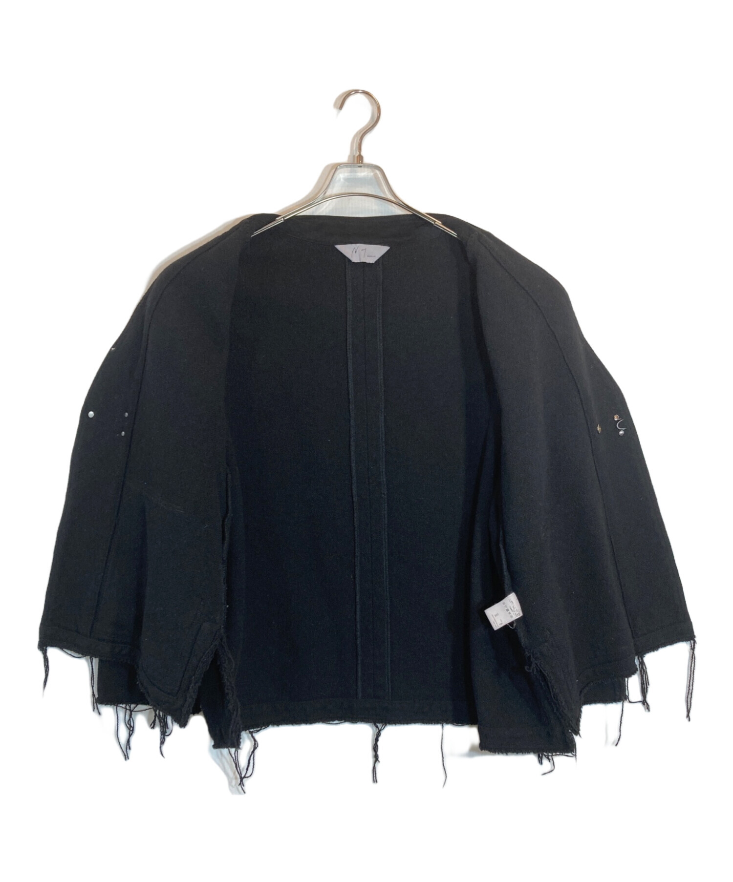 中古・古着通販】ANCELLM (アンセルム) W/S COLLARLESS JACKET