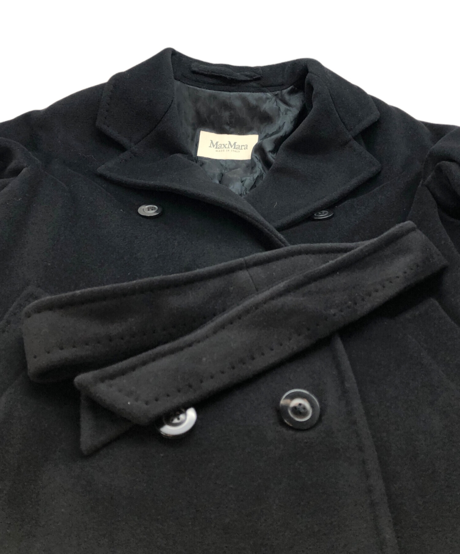 中古・古着通販】MaxMara (マックスマーラ) アイコンコート ブラック 