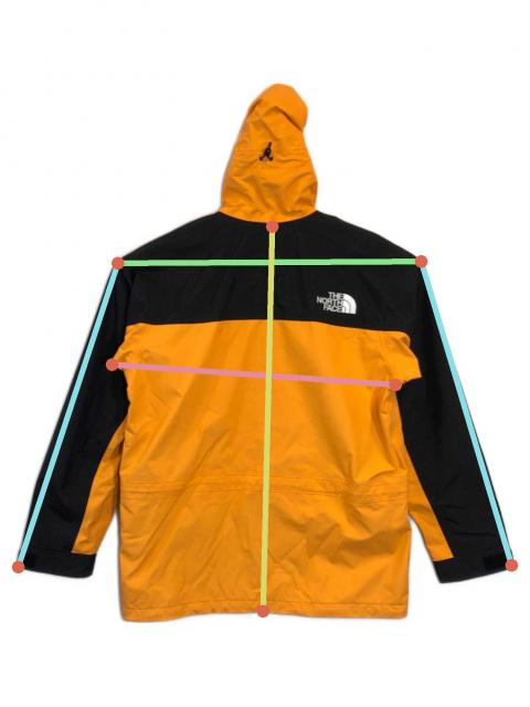 THE NORTH FACE マウンテンライトジャケット オレンジ 中古・古着通販】THE NORTH FACE (ザ ノース フェイス) Mountain Light