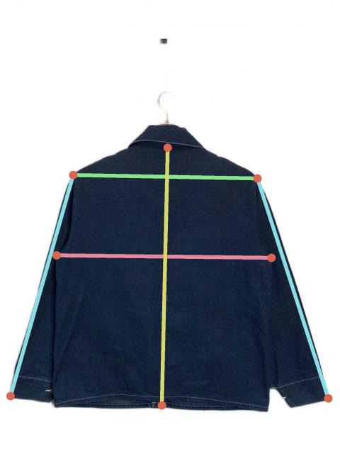 中古・古着通販】POINTER (ポインター) デニムカバーオール インディゴ