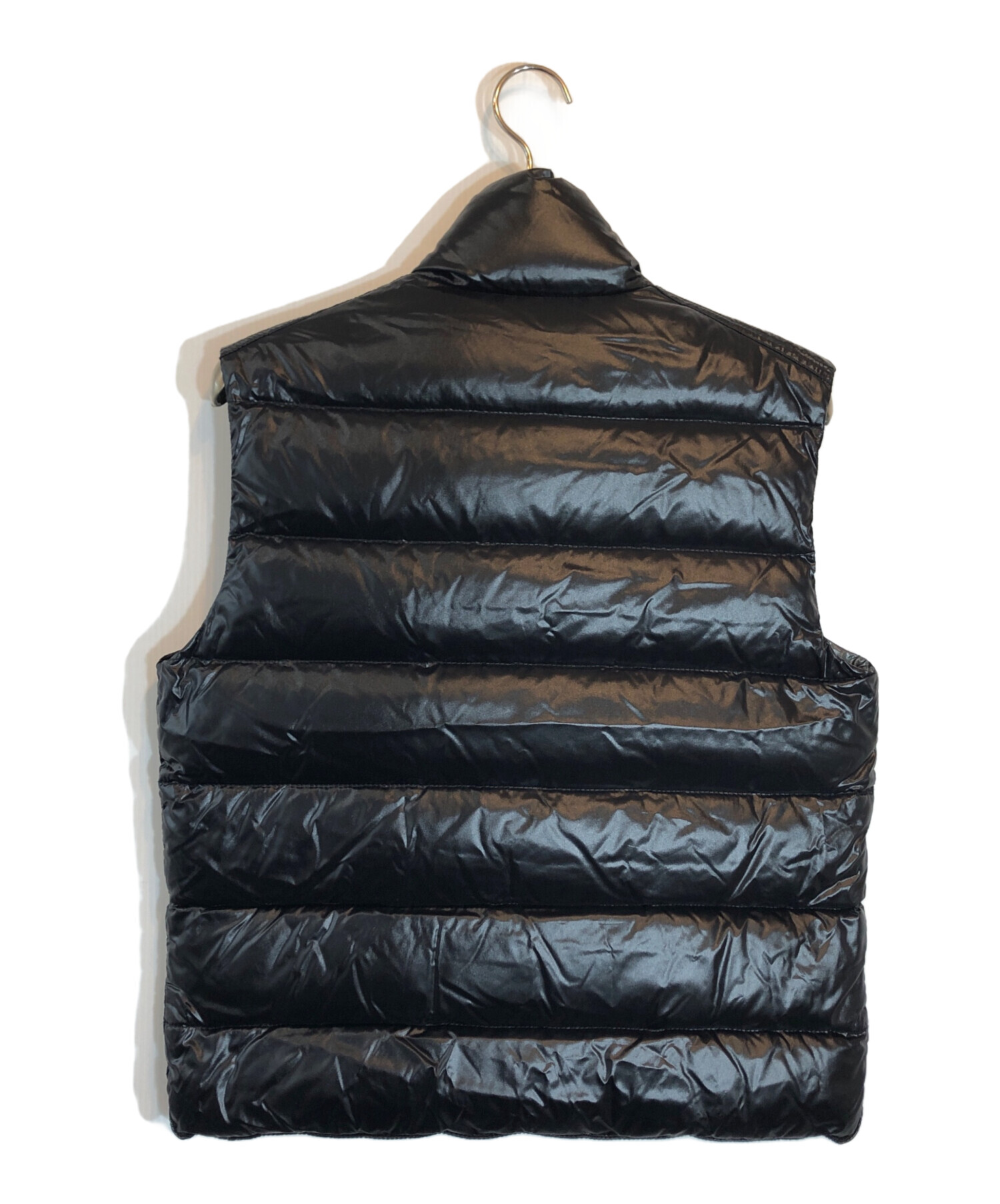 中古・古着通販】MONCLER (モンクレール) ダウンベスト ブラック 