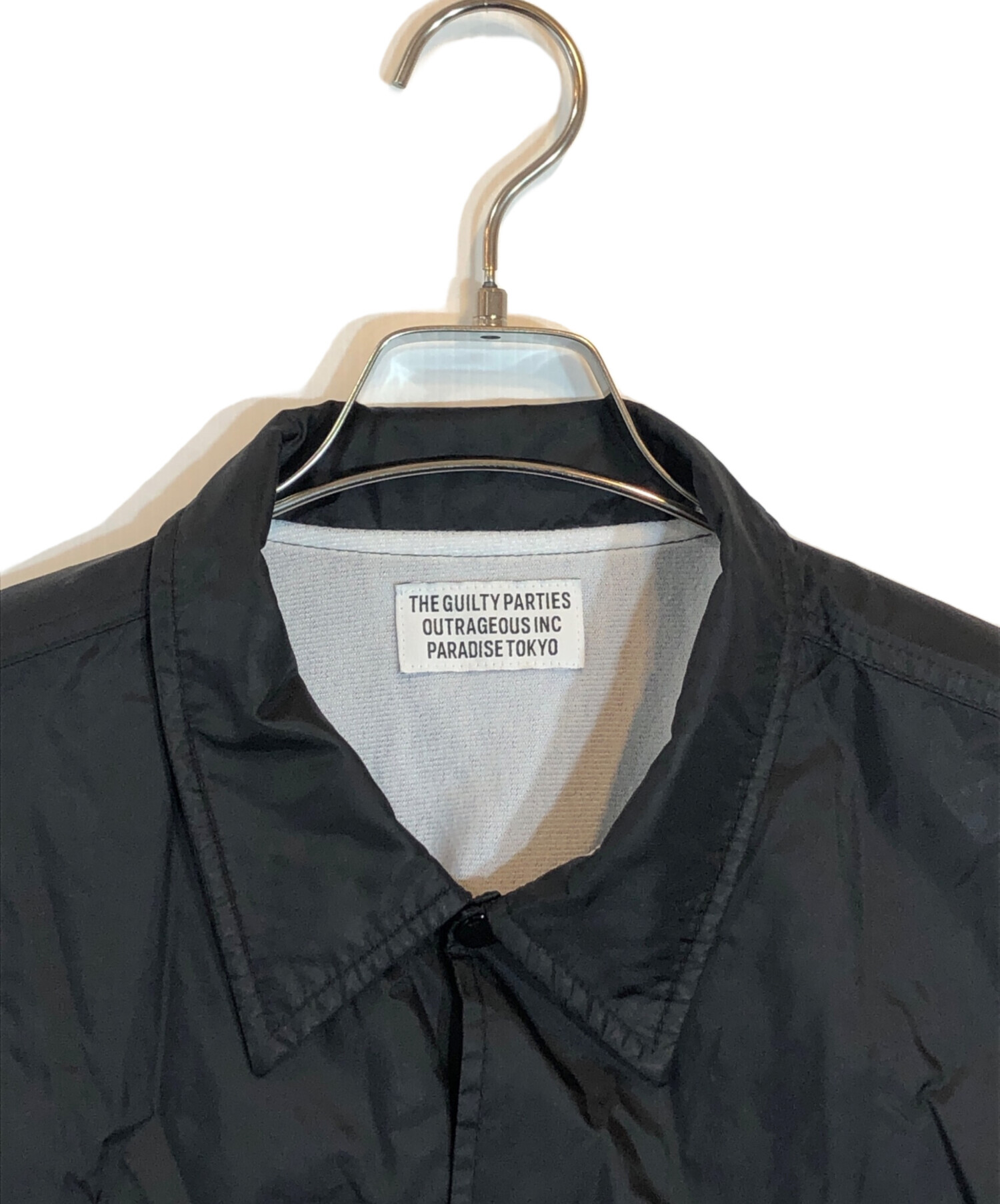 中古・古着通販】WACKO MARIA (ワコマリア) コーチジャケット ブラック