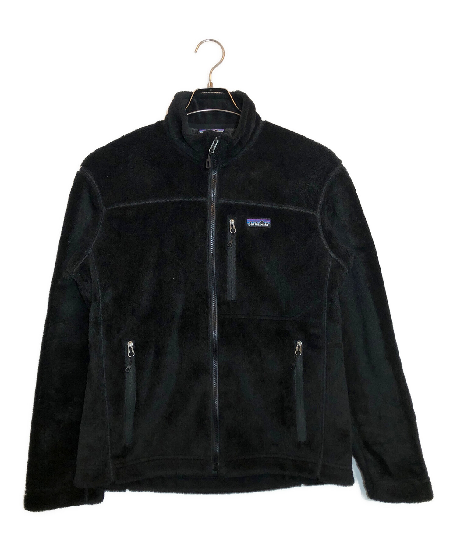 patagonia パタゴニア フリース R4 ブラック 中古・古着通販】Patagonia (パタゴニア) R4フリースジャケット