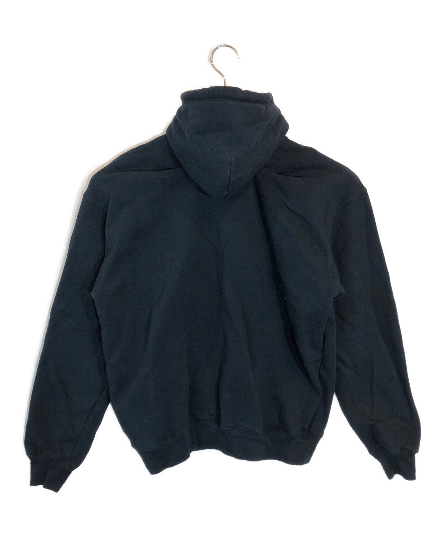 中古・古着通販】BALENCIAGA (バレンシアガ) 刺繍パーカー ネイビー