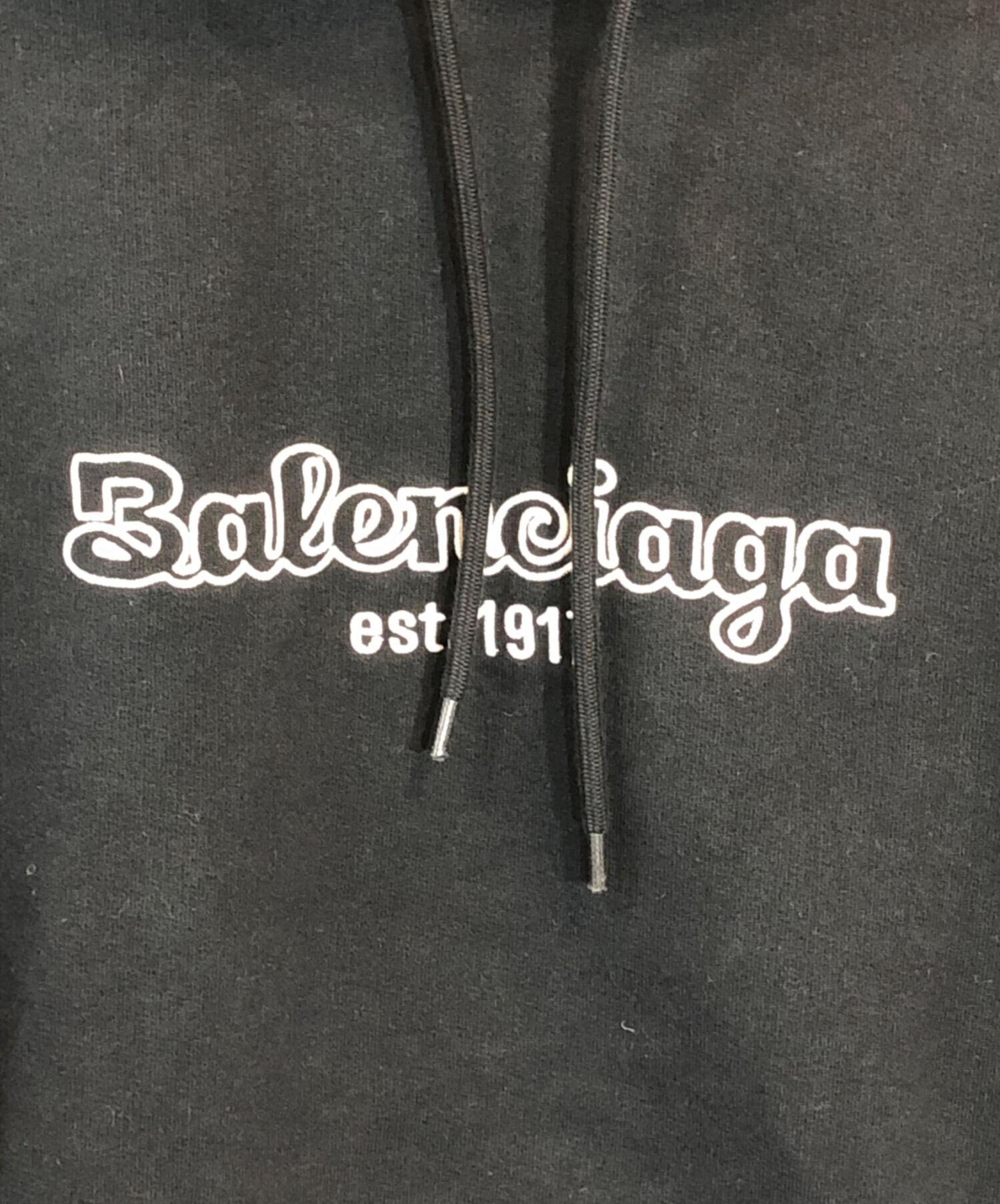 中古・古着通販】BALENCIAGA (バレンシアガ) 刺繍パーカー ネイビー