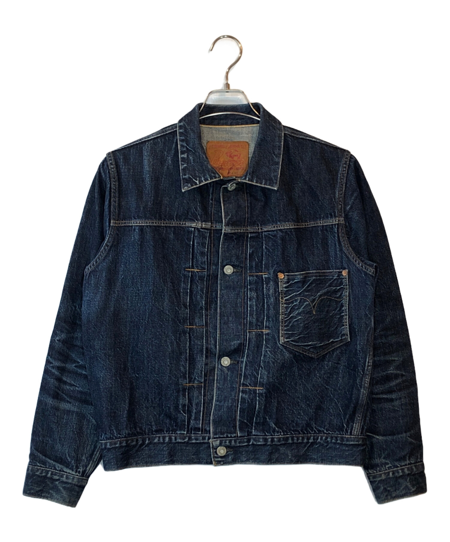 PHERROWS フェローズ XLサイズ リネンジャケット インディゴ 中古・古着通販】PHERROW'S (フェローズ) 510 デニムジャケット
