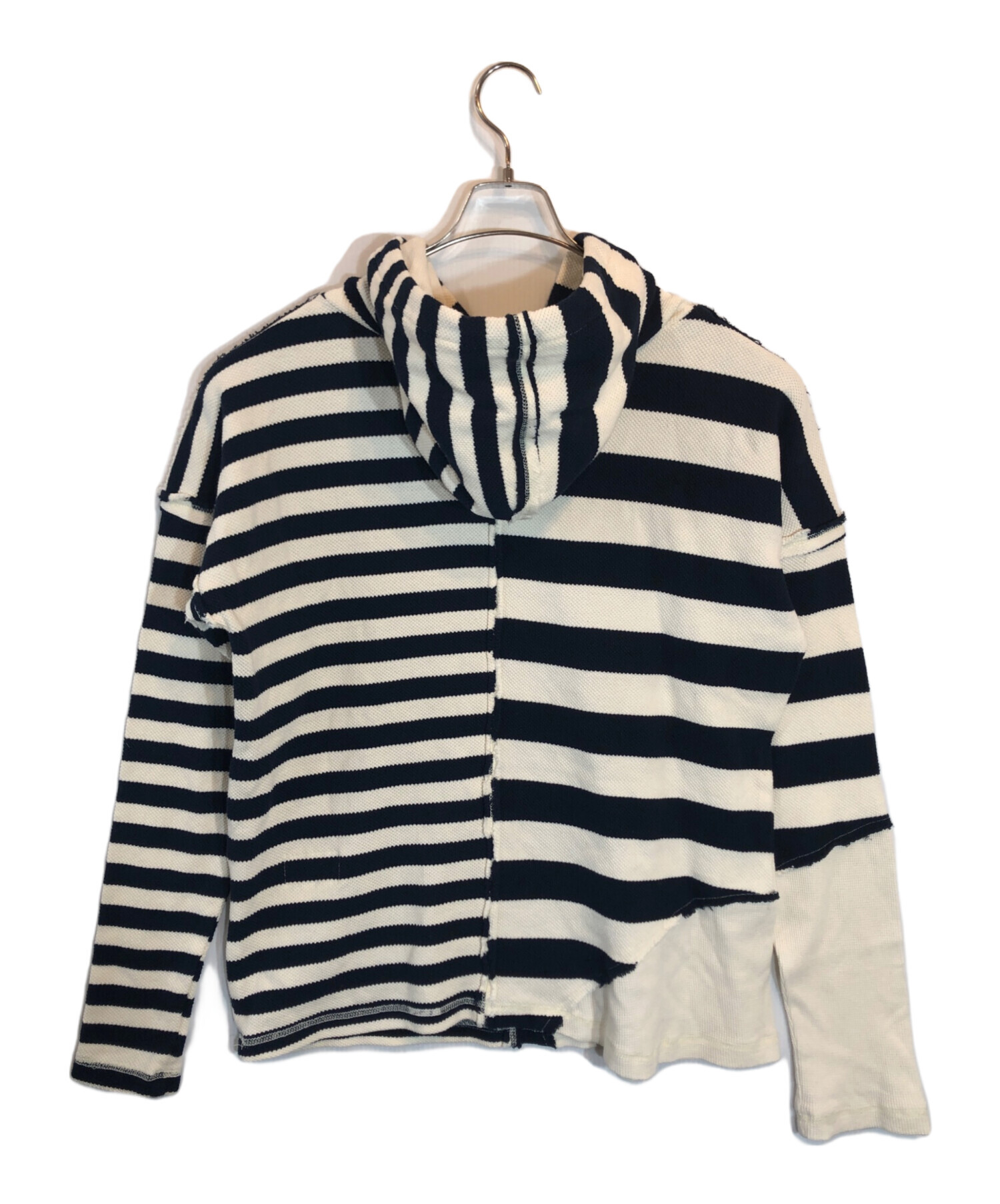 中古・古着通販】GREG LAUREN (グレッグローレン) ボーダーパーカー 