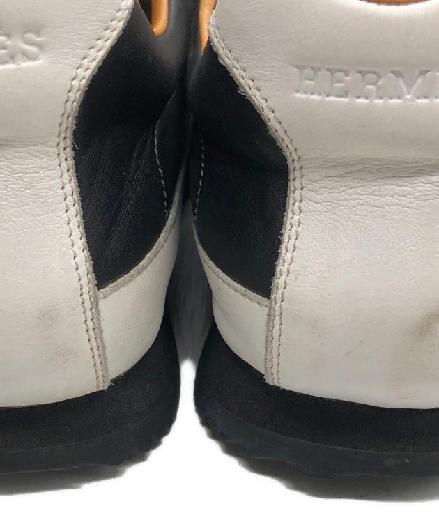 中古・古着通販】HERMES (エルメス) Hロゴ クイックスニーカー