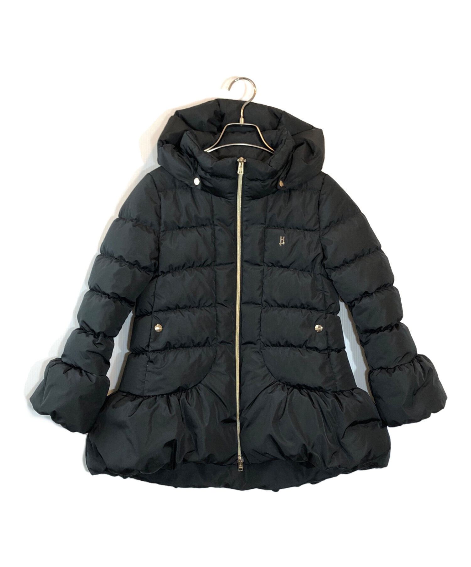 中古・古着通販】HERNO (ヘルノ) ダウンコート ブラック サイズ:SIZE 