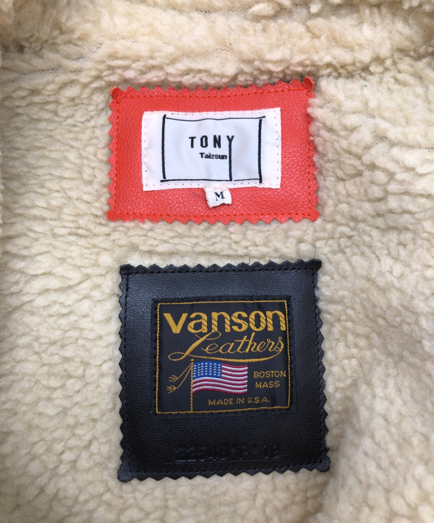 中古・古着通販】VANSON (バンソン) TonyTaizsun (トニーサイズサン 