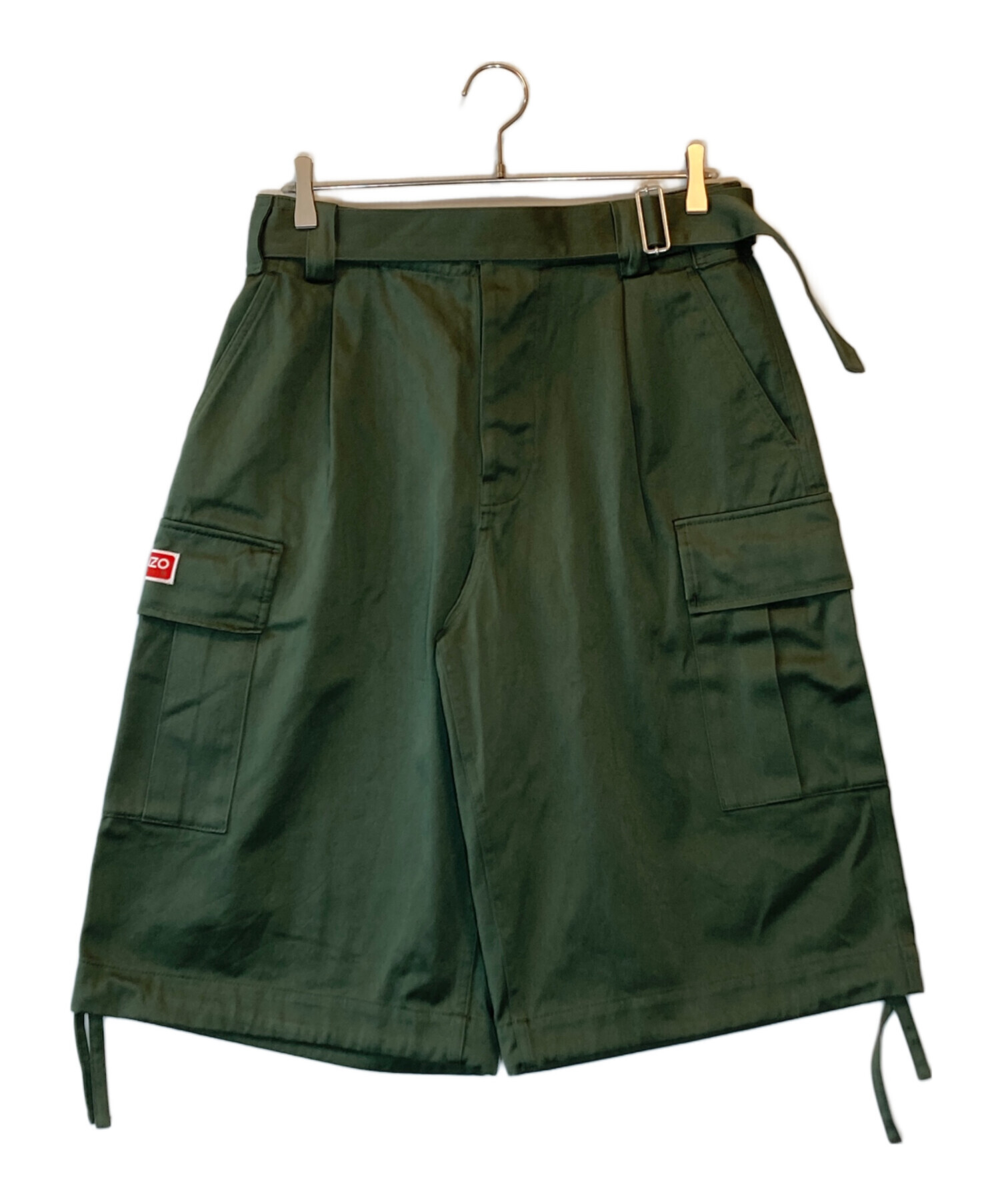 中古・古着通販】KENZO (ケンゾー) ARMY CARGO SHORT オリーブ サイズ