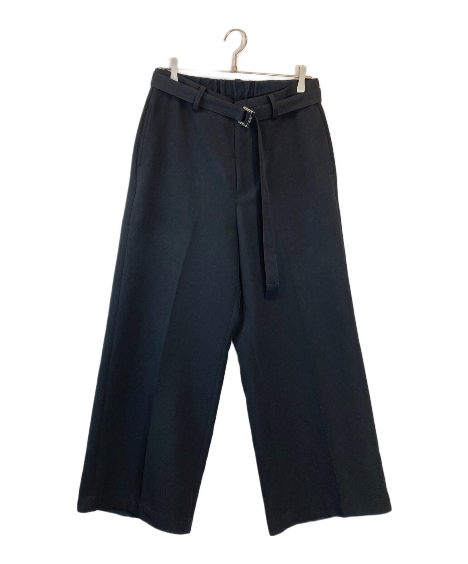 sacai 20aw ベルト　付き　パンツ 中古・古着通販】sacai (サカイ) Matelasse Twill Pants ベルテッド