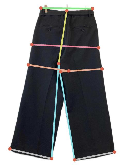 中古・古着通販】sacai (サカイ) Matelasse Twill Pants ベルテッド