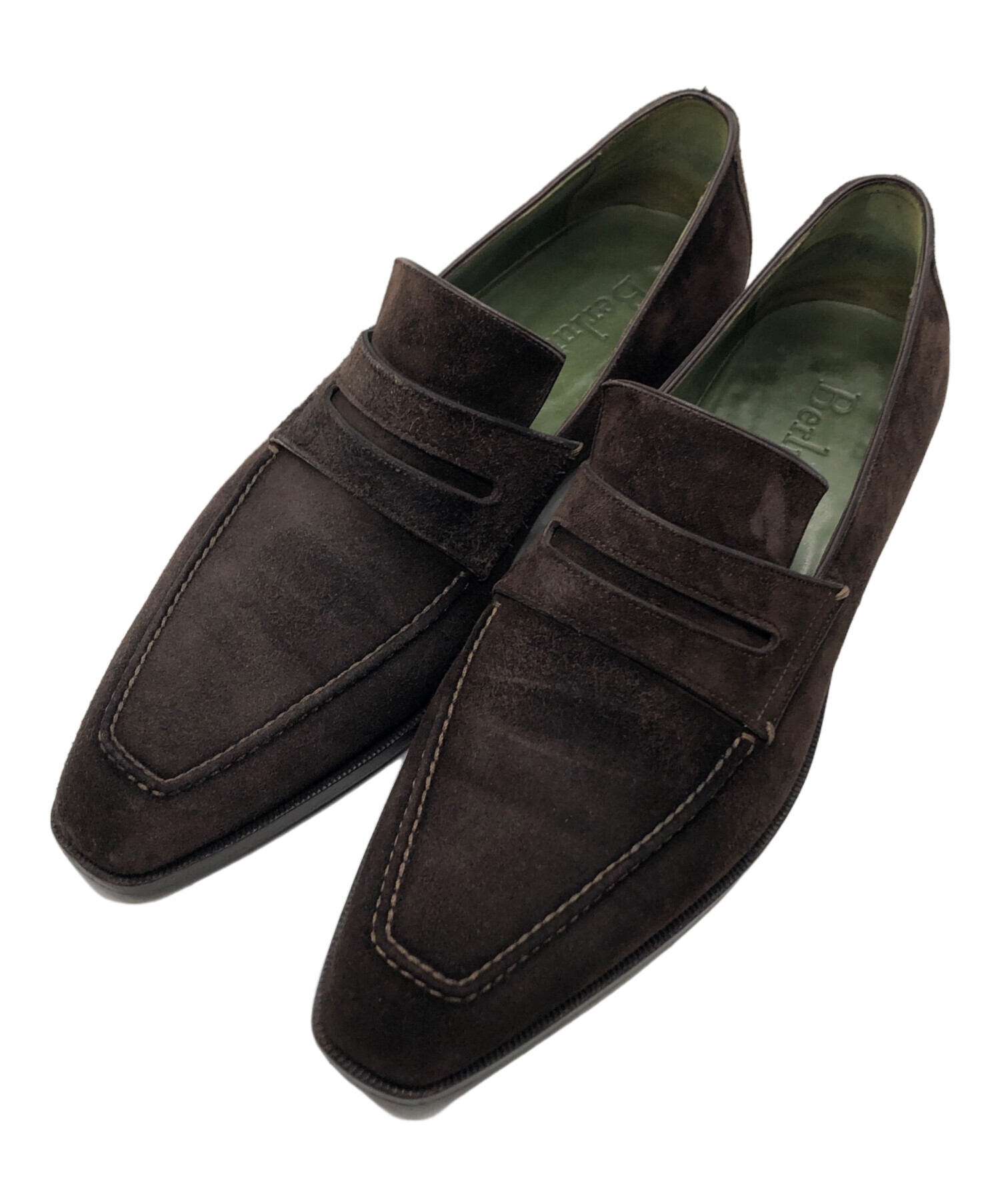 中古・古着通販】Berluti (ベルルッティ) Andy Suede Leather Loafers