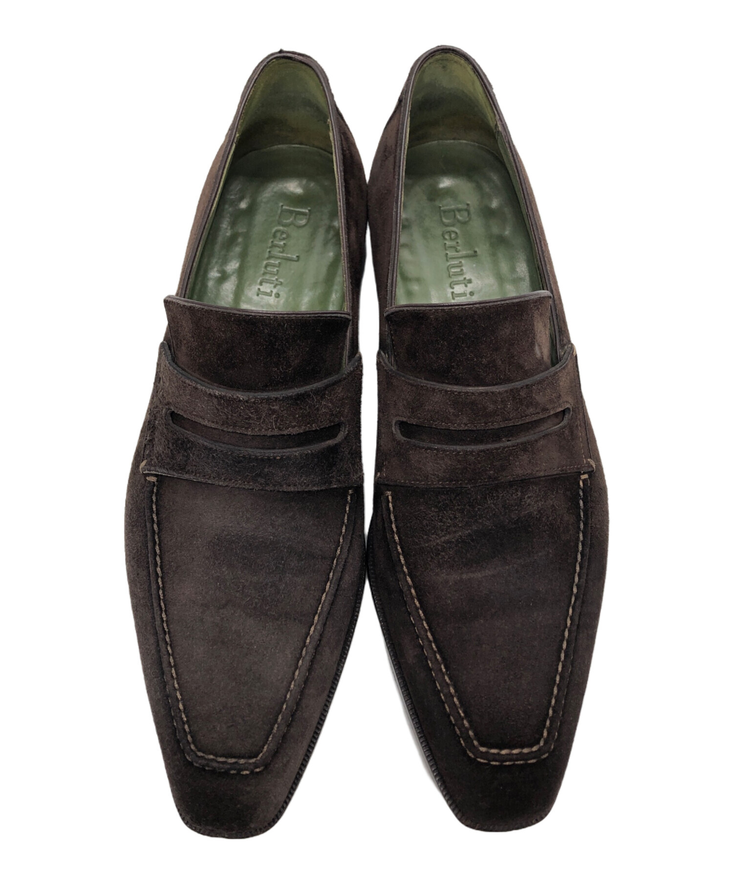 中古・古着通販】Berluti (ベルルッティ) Andy Suede Leather Loafers
