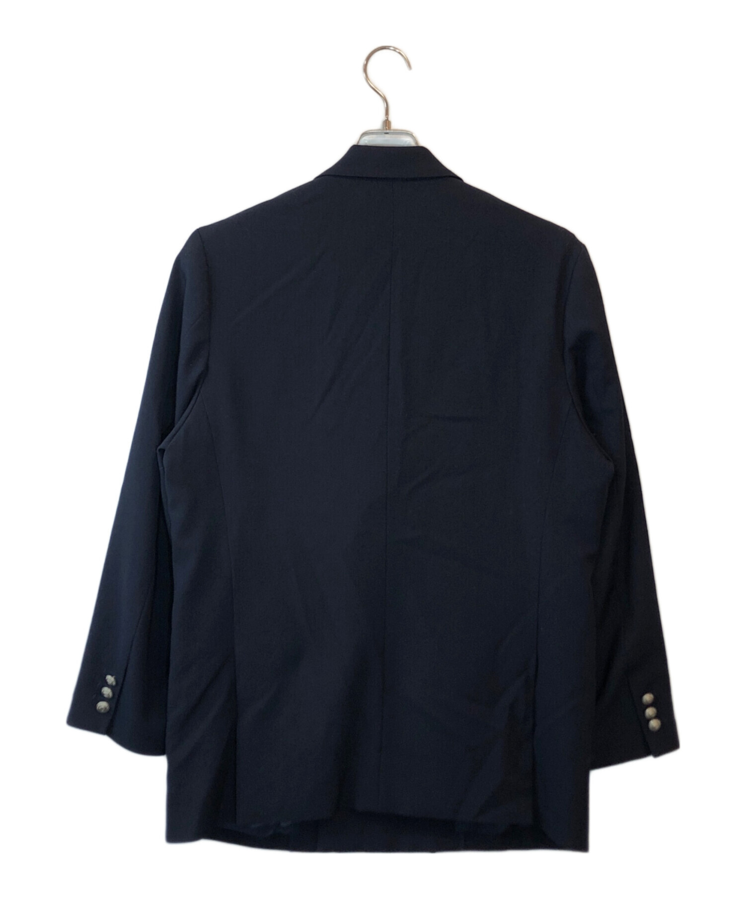 【新品】CAHLUMN/ Double Breasted Navy blazer 中古・古着通販】CAHLUMN (カウラム) Double Breasted Navy blazer